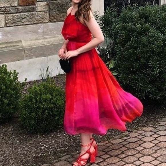 Tracy Reese for Anthropologie Red Dress - Picture 2 of 7